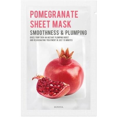 EUNYUL koreanische Gesichtsmaske mit Granatapfel 22ml/1St. EUNYUL koreanische Gesichtsmaske mit Granatapfel 22ml/1St.