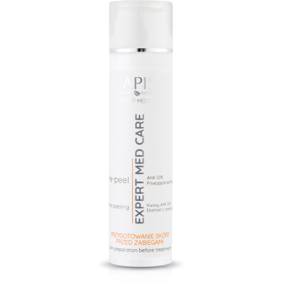 APIS Expert Med Care Vor-Peeling mit AHA-Säuren 12% 200 ml APIS Expert Med Care Vor-Peeling mit AHA-Säuren 12% 200 ml