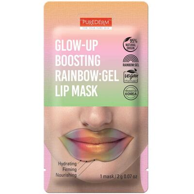 Purederm GLOW-UP Boosting Rainbow - vegane Hydrogel-Lippenmaske (1x2g) Purederm GLOW-UP Boosting Rainbow - vegane Hydrogel-Lippenmaske (1x2g)