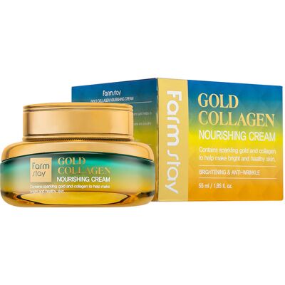 FARMSTAY Gold Collagen Nourishing Cream 55ml FARMSTAY Gold Collagen Nourishing Cream 55ml