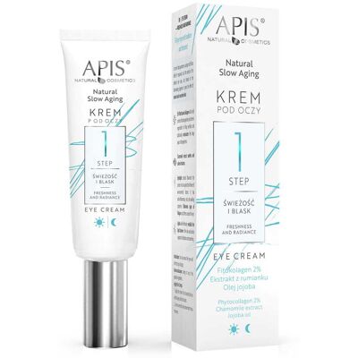 APIS Natural Slow Aging STEP 1 Augencreme Frische und Ausstrahlung APIS Natural Slow Aging STEP 1 Augencreme Frische und Ausstrahlung