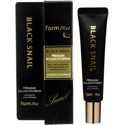 FARMSTAY Black Snail Rolling Eye Serum 25ml FARMSTAY Black Snail Rolling Eye Serum 25ml