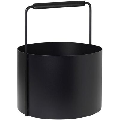blomus Ashi Feuerholz Korb (Black) Black blomus Ashi Feuerholz Korb (Black) Black
