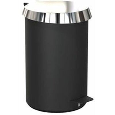 Frost Pedaleimer 350 Mülleimer - medium (H 36cm) (schwarz matt / edelstahl polie... schwarz matt / edelstahl poliert Frost Pedaleimer 350 Mülleimer - medium (H 36cm) (schwarz matt / edelstahl polie... schwarz matt / edelstahl poliert