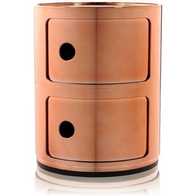 Kartell Anna Castelli Ferrieri Kupfer Modulare Aufbewahrungsbox Kartell Anna Castelli Ferrieri Kupfer Modulare Aufbewahrungsbox