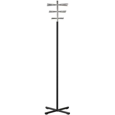 Frost Crossway Garderobenständer (schwarz matt / edelstahl poliert) schwarz matt / edelstahl poliert Frost Crossway Garderobenständer (schwarz matt / edelstahl poliert) schwarz matt / edelstahl poliert