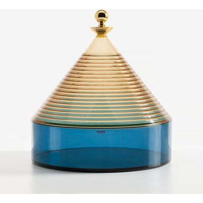 Kartell Trullo Dose (gelb / blau) gelb / blau Kartell Trullo Dose (gelb / blau) gelb / blau