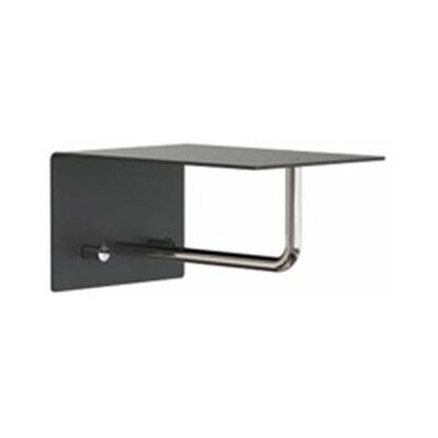Frost Unu Wandgarderobe (mit 2 Haken, schwarz matt / edelstahl poliert) mit 2 Haken schwarz matt / edelstahl poliert Frost Unu Wandgarderobe (mit 2 Haken, schwarz matt / edelstahl poliert) mit 2 Haken schwarz matt / edelstahl poliert