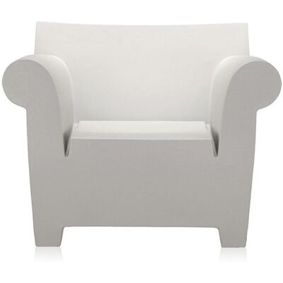 Kartell Bubble Club Sessel (zinkweiß) zinkweiß Kartell Bubble Club Sessel (zinkweiß) zinkweiß