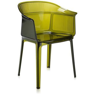 Kartell Papyrus Sessel (olivgrün transparent) olivgrün transparent Kartell Papyrus Sessel (olivgrün transparent) olivgrün transparent