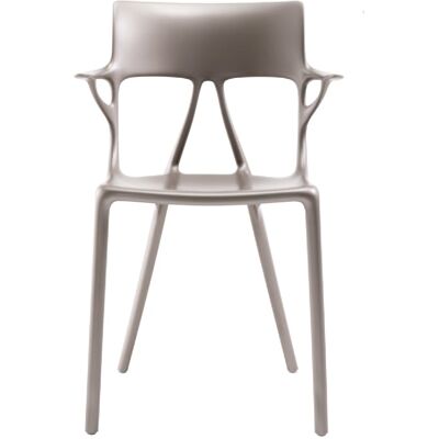 Kartell A.I. Stuhl (grau metallic) grau metallic Kartell A.I. Stuhl (grau metallic) grau metallic