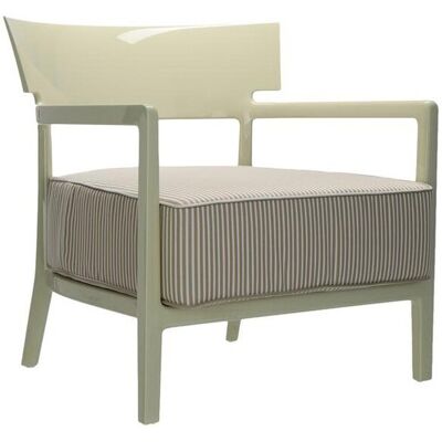 Kartell Cara Outdoor Sessel (beige, grün) beige grün Kartell Cara Outdoor Sessel (beige, grün) beige grün