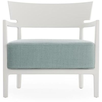 Kartell Cara Mat Outdoor Sessel (weiß / grün) weiß / grün Kartell Cara Mat Outdoor Sessel (weiß / grün) weiß / grün
