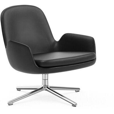 Normann Copenhagen Low Loungesessel Kreuzfuß (schwarz, Aluminium, Sørensen L... schwarz Aluminium Sørensen Læder Ultra Leder Normann Copenhagen Low Loungesessel Kreuzfuß (schwarz, Aluminium, Sørensen L... schwarz Aluminium Sørensen Læder Ultra Leder