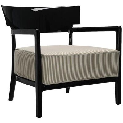 Kartell Cara Outdoor Sessel (beige, schwarz) beige schwarz Kartell Cara Outdoor Sessel (beige, schwarz) beige schwarz