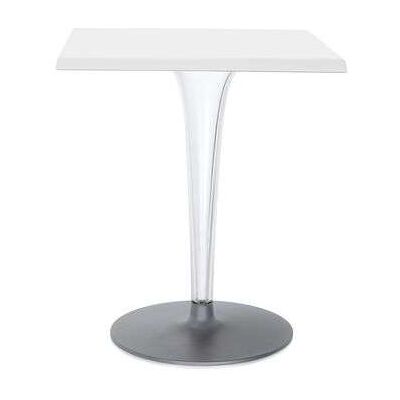 Kartell Top Top Outdoor Bistrotisch (quadratisch, weiß) quadratisch weiß Kartell Top Top Outdoor Bistrotisch (quadratisch, weiß) quadratisch weiß