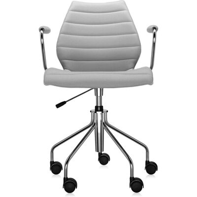 Kartell Maui Soft Bürostuhl (Trevira Beige) Trevira Beige Kartell Maui Soft Bürostuhl (Trevira Beige) Trevira Beige