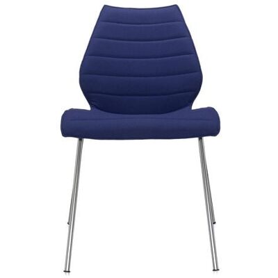 Kartell Maui Soft Stuhl (blau, Trevira) blau Trevira Kartell Maui Soft Stuhl (blau, Trevira) blau Trevira