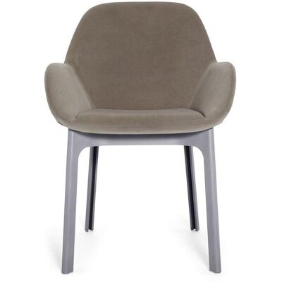 Kartell Clap Sessel (grau / Stoff Aquaclean® natur) grau / Stoff Aquaclean® natur Kartell Clap Sessel (grau / Stoff Aquaclean® natur) grau / Stoff Aquaclean® natur