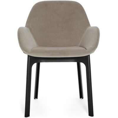 Kartell Clap Sessel (schwarz / Stoff Aquaclean® natur) schwarz / Stoff Aquaclean® natur Kartell Clap Sessel (schwarz / Stoff Aquaclean® natur) schwarz / Stoff Aquaclean® natur
