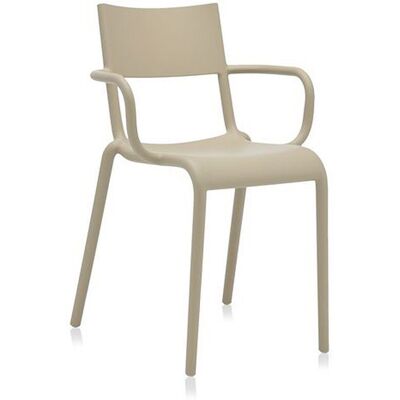 Kartell Generic A Stuhl (taupe) taupe Kartell Generic A Stuhl (taupe) taupe