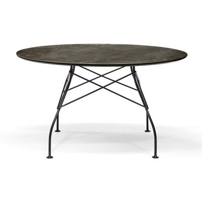 Kartell Glossy Marble Tisch rund groß (schwarz lackiert / Marmoroptik Aged Bronz... schwarz lackiert / Marmoroptik Aged Bronze Kartell Glossy Marble Tisch rund groß (schwarz lackiert / Marmoroptik Aged Bronz... schwarz lackiert / Marmoroptik Aged Bronze