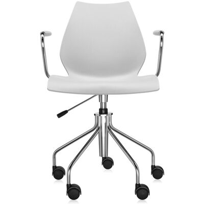 Kartell Maui Bürostuhl mit Armlehne (hellgrau) hellgrau Kartell Maui Bürostuhl mit Armlehne (hellgrau) hellgrau