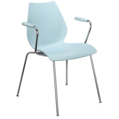 Kartell Maui Stuhl mit Armlehne (hellblau) hellblau Kartell Maui Stuhl mit Armlehne (hellblau) hellblau