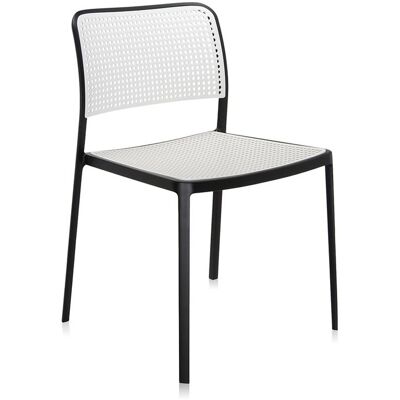 Kartell Audrey Stuhl (schwarz / weiß) schwarz / weiß Kartell Audrey Stuhl (schwarz / weiß) schwarz / weiß