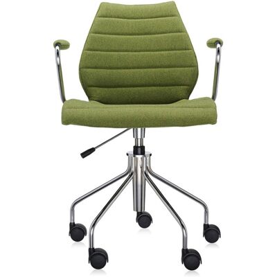 Kartell Maui Soft Bürostuhl (Trevira Giftgrün) Trevira Giftgrün Kartell Maui Soft Bürostuhl (Trevira Giftgrün) Trevira Giftgrün