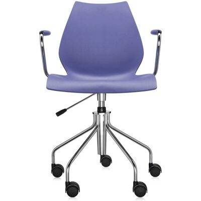 Kartell Maui Bürostuhl mit Armlehne (marineblau) marineblau Kartell Maui Bürostuhl mit Armlehne (marineblau) marineblau
