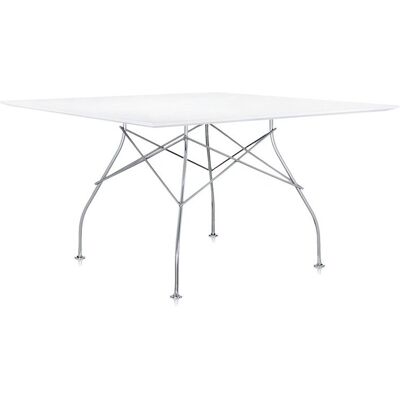 Kartell - Glossy Tisch quadratisch - weiß - Table Kartell - Glossy Tisch quadratisch - weiß - Table