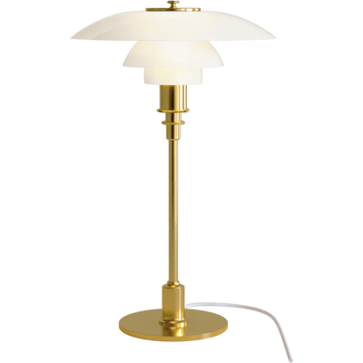 Louis Poulsen - PH 3/2 Tischlampe - Metall & Opalglas - Poul Henningsen Louis Poulsen - PH 3/2 Tischlampe - Metall & Opalglas - Poul Henningsen