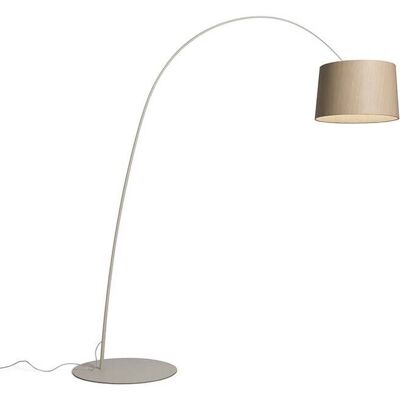 Foscarini Twiggy Wood MyLight tunable white Bogenleuchte (graubeige) graubeige Foscarini Twiggy Wood MyLight tunable white Bogenleuchte (graubeige) graubeige