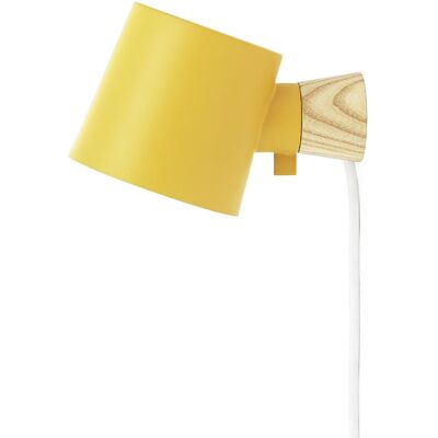 Normann Copenhagen Rise Wandleuchte - Verstellbar, Stahl & Esche Normann Copenhagen Rise Wandleuchte - Verstellbar, Stahl & Esche
