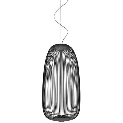 Foscarini Spokes 1 Pendelleuchte (schwarz, nicht dimmbar) schwarz nicht dimmbar Foscarini Spokes 1 Pendelleuchte (schwarz, nicht dimmbar) schwarz nicht dimmbar