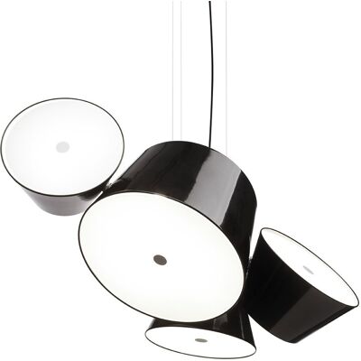 Marset Tam Tam 3 Pendelleuchte (zentraler Schirm schwarz, schwarz) zentraler Schirm schwarz schwarz Marset Tam Tam 3 Pendelleuchte (zentraler Schirm schwarz, schwarz) zentraler Schirm schwarz schwarz
