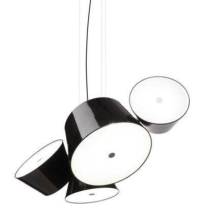 Marset Tam Tam Mini Pendelleuchte (zentraler Schirm schwarz, Wunschfarben-Mix (F... zentraler Schirm schwarz Wunschfarben-Mix (Farben der Satelliten-Schirme im Bemerkungsfeld angeben) Marset Tam Tam Mini Pendelleuchte (zentraler Schirm schwarz, Wunschfarben-Mix (F... zentraler Schirm schwarz Wunschfarben-Mix (Farben der Satelliten-Schirme im Bemerkungsfeld angeben)