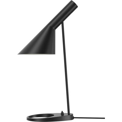 Louis Poulsen AJ Schwarze Tischlampe - Klassisches Design Louis Poulsen AJ Schwarze Tischlampe - Klassisches Design