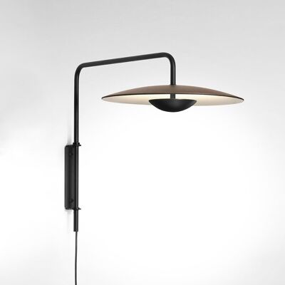 Marset Ginger A Wandleuchte - Wenge, 32cm, Dimmbar Marset Ginger A Wandleuchte - Wenge, 32cm, Dimmbar