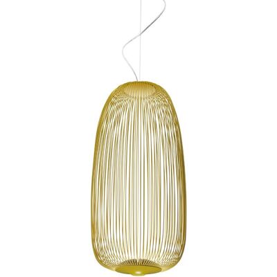 Foscarini Spokes 1 Pendelleuchte (goldgelb, nicht dimmbar) goldgelb nicht dimmbar Foscarini Spokes 1 Pendelleuchte (goldgelb, nicht dimmbar) goldgelb nicht dimmbar