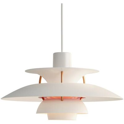 Louis Poulsen PH 5 Mini Pendelleuchte - Modern Weiß Louis Poulsen PH 5 Mini Pendelleuchte - Modern Weiß