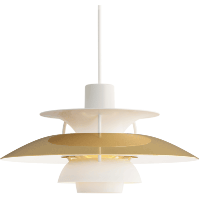 Louis Poulsen PH 5 Mini Messing Pendelleuchte - Deckenlampe Louis Poulsen PH 5 Mini Messing Pendelleuchte - Deckenlampe