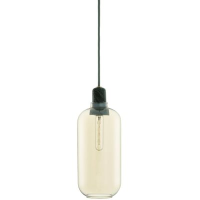 Normann Copenhagen - Grüne/Goldene Marmor Pendelleuchte - 26cm Normann Copenhagen - Grüne/Goldene Marmor Pendelleuchte - 26cm