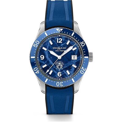 Montblanc Taucheruhr Montblanc 1858 Iced Sea Automatic Date Montblanc Taucheruhr Montblanc 1858 Iced Sea Automatic Date