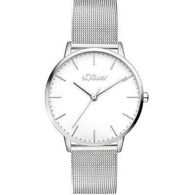 s.Oliver Damenuhr Classic Mesh Medium s.Oliver Damenuhr Classic Mesh Medium