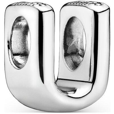 Pandora Charm Moments Buchstabe U Pandora Charm Moments Buchstabe U