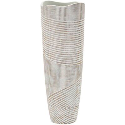 Möbelix , Weiß , Kunststoff , 19x55x19 cm , Dekoration, Blumen & Blumentöpfe, Vasen Möbelix , Weiß , Kunststoff , 19x55x19 cm , Dekoration, Blumen & Blumentöpfe, Vasen