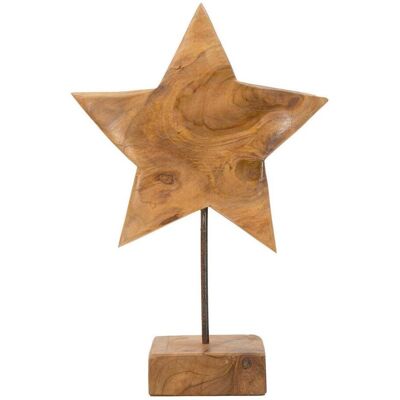 Möbelix , Braun , Holz , Teakholz , 28x42x12 cm , Dekoration, Dekofiguren & Skulpturen Möbelix , Braun , Holz , Teakholz , 28x42x12 cm , Dekoration, Dekofiguren & Skulpturen