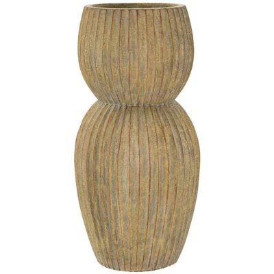 Möbelix , Olivgrün , Metall , 25x52.5x25 cm , Dekoration, Blumen & Blumentöpfe, Vasen Möbelix , Olivgrün , Metall , 25x52.5x25 cm , Dekoration, Blumen & Blumentöpfe, Vasen